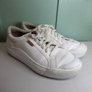 Dr. Scholl's Shoes Womens Size 9.5M Time Off White Athletic and Training Shoes